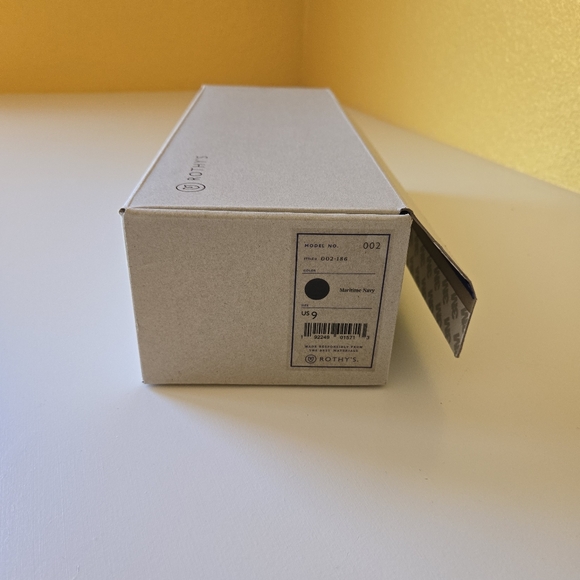 Rothys "THE POINT" Maritime Navy Slip On Comfort Ballet Flat Shoe Women's US 9 - Picture 16 of 16